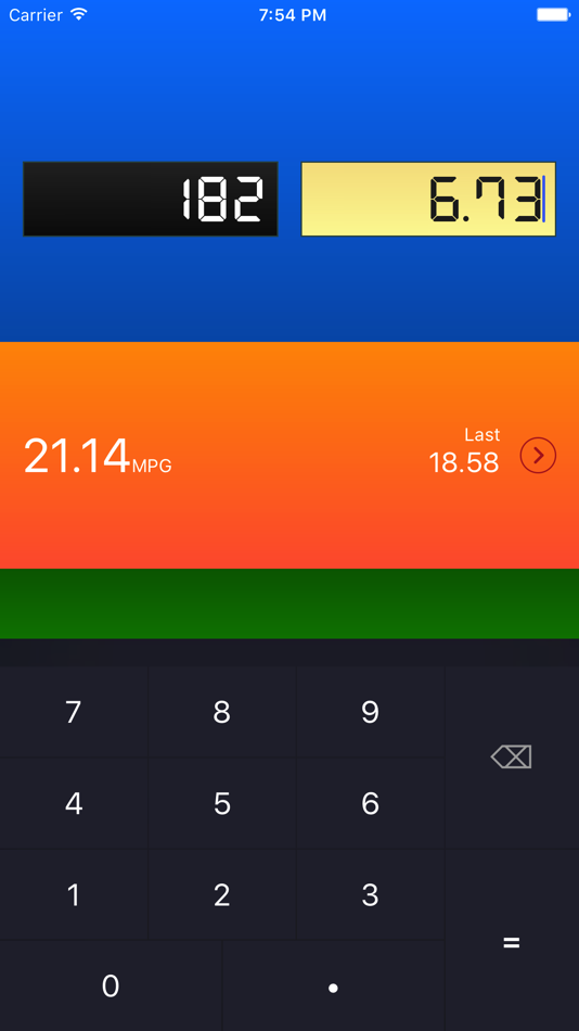 QuickMPG - gas mileage calculator - 1.1 - (iOS)