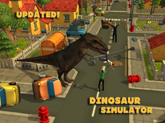 Dinosaur Simulator 3D на iPad