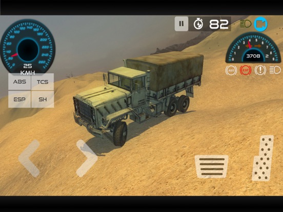 Army Vehicle Military Base Driving Simulation iPad screenshot