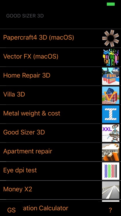 Good Sizer 3D - size converter of clothes