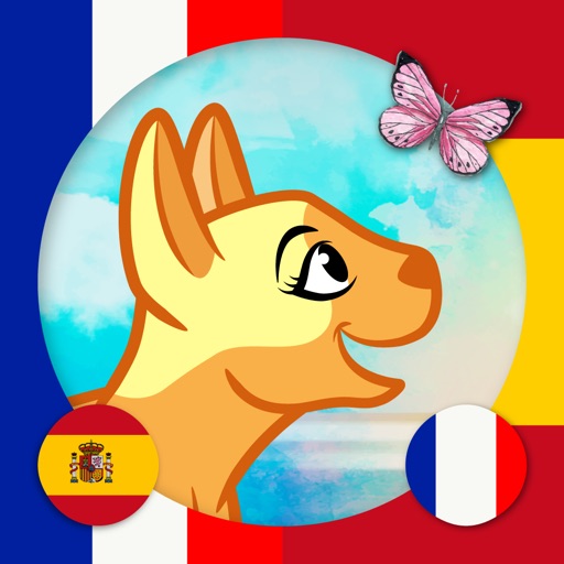 Learn French & Spanish - Toddler & Kids Animals Icon