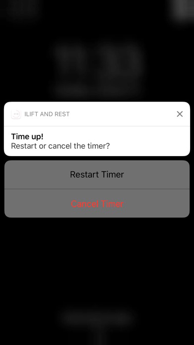 iLift and Rest - Gym Timer iPhone screenshot 5 - Health & Fitness app