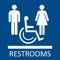Find public restrooms close to you while you travel