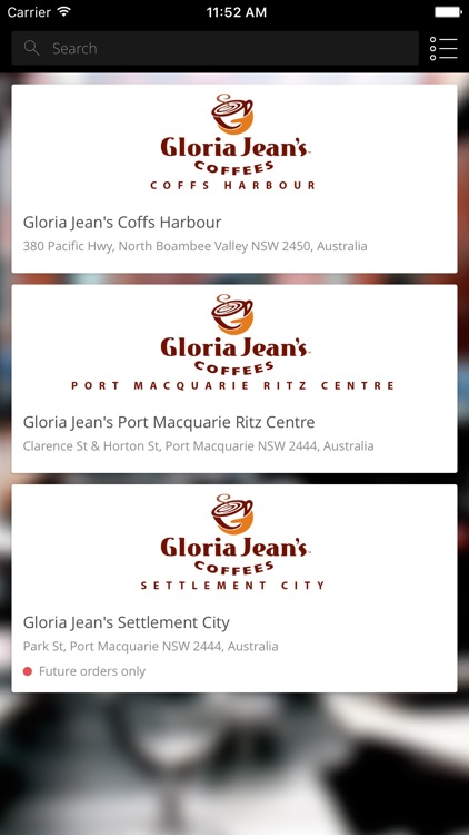 Gloria Jean’s Coffs & Port