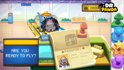 Dr. Panda Airport Screenshot