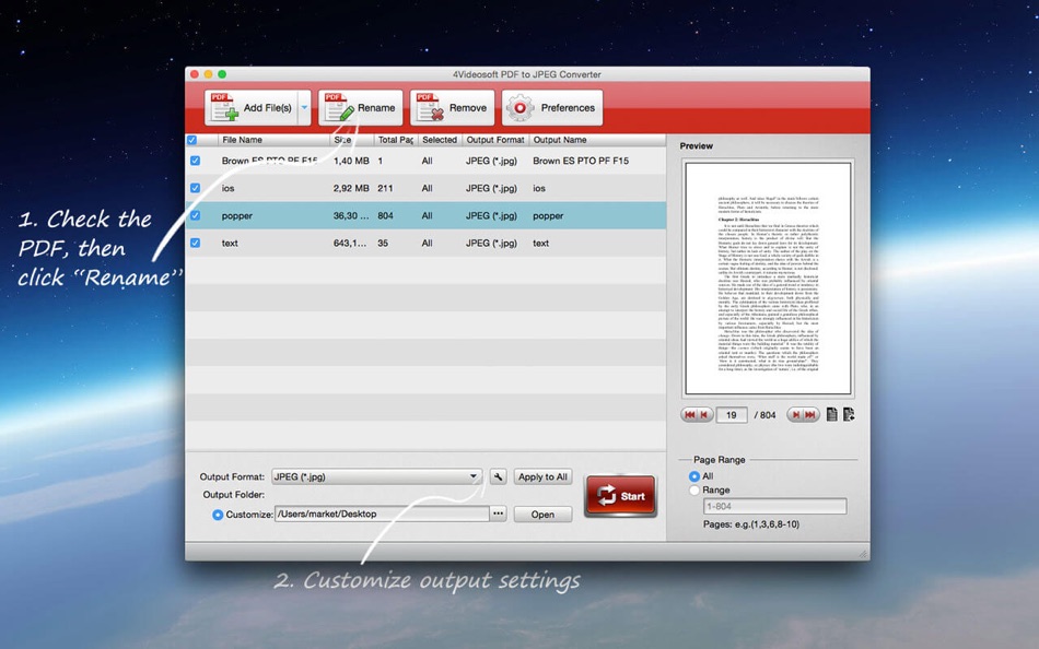#3. 4Video PDF to JPEG Converter (macOS) 由: 4Videosoft Studio