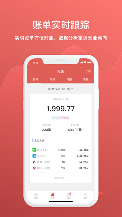 中信银行全付通 Screenshot