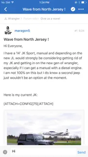 the ultimate jl resource forum - for jeep wrangler iPhone Captures Décran 1