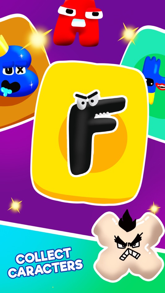 #2. Merge alphabet lore Vs monster (iOS) 由: Badr-eddine Bouaddi