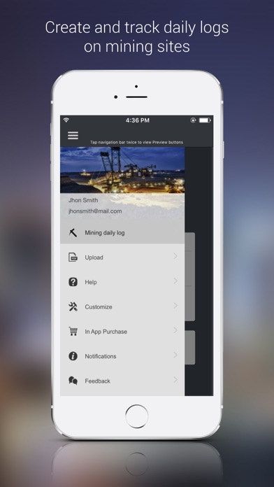 How to cancel & delete Mining Daily Log App from iphone & ipad 1