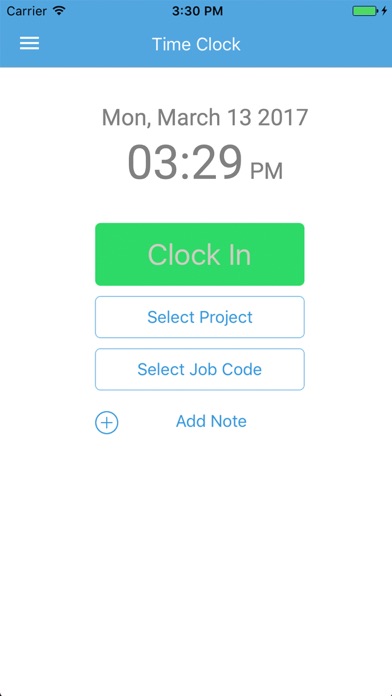 Screenshot #3 pour Easy Clocking