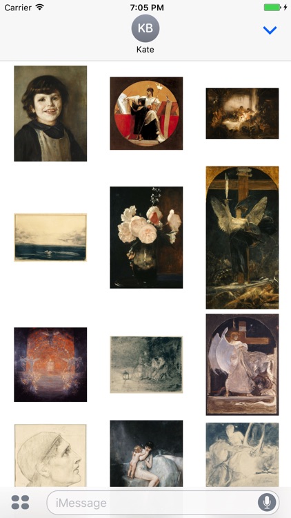 Nikolaos Gyzis Artworks Stickers