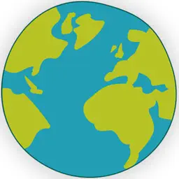 Easter bunny with Easter eggs Around the world app icon
