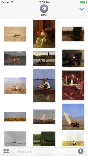 Thomas Eakins Artworks Stickers(圖2)-速報App