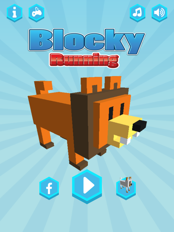 Screenshot #4 pour blocky endless risky road running arcade hopper