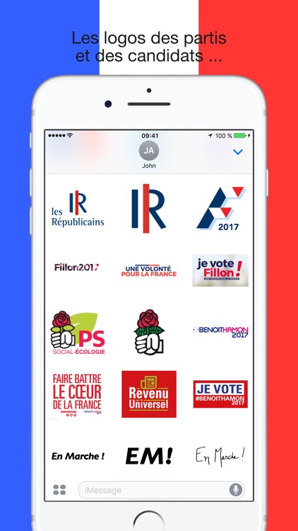 Présidentielle 2017 - Stickers
