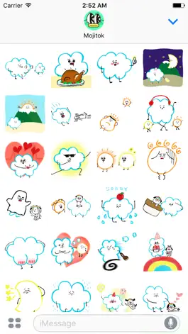 Game screenshot Sky village Stickers apk