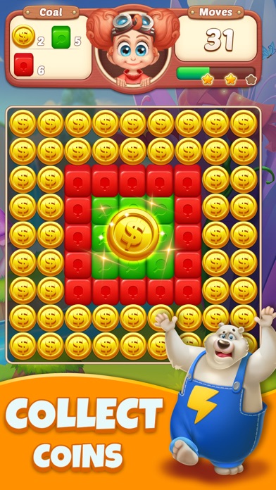 Cube Blast Jungle: Puzzle Game Screenshot