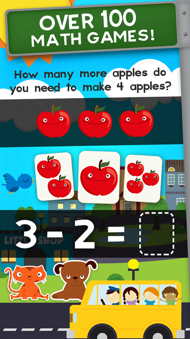 Screenshot #2 pour Kindergarten Math Animaux Jeux