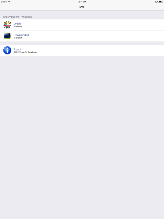 Screenshot #4 pour SADE Video for Facebook