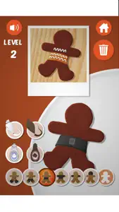 Gingerbread Maker ~ Cookie Design ~ Cooking Games screenshot #2 for iPhone