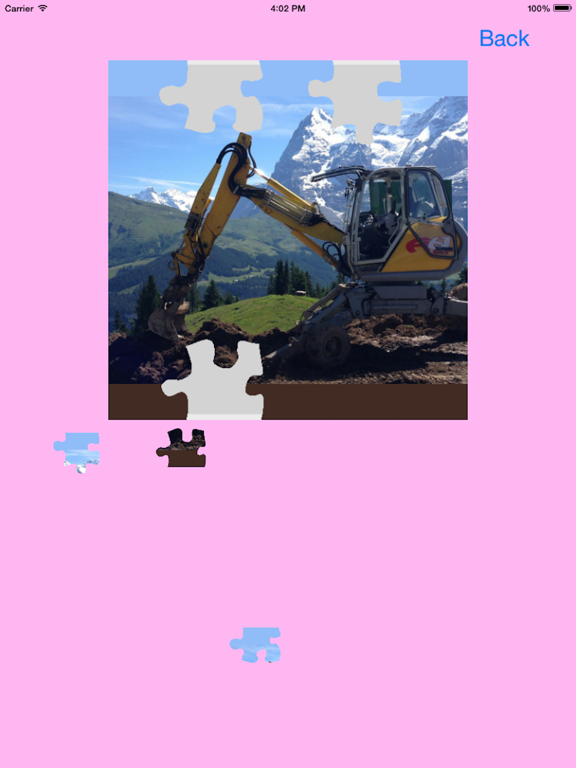 Screenshot #4 pour Bulldozer Excavator Jigsaw Puzzles with Backhoe