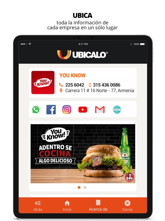 Screenshot #6 pour Ubicalo App