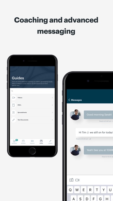 Online Personal Training Screenshot