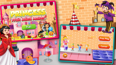 Screenshot #1 pour Princess Fruit Juice Maker jeu de cuisine