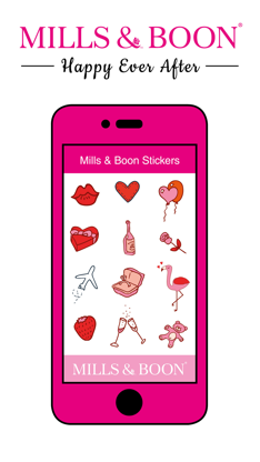 Mills & Boon Happy Ever After iMessage Stickers screenshot 5