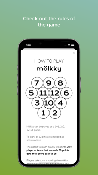 MölkkyApp Screenshot