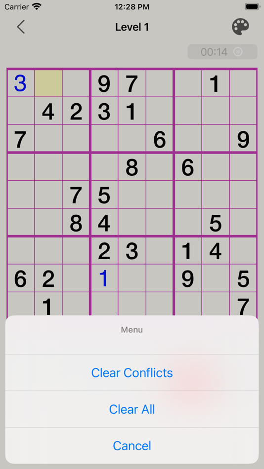 #3. Sudoku Classic (iOS) 由: Pankti Patel