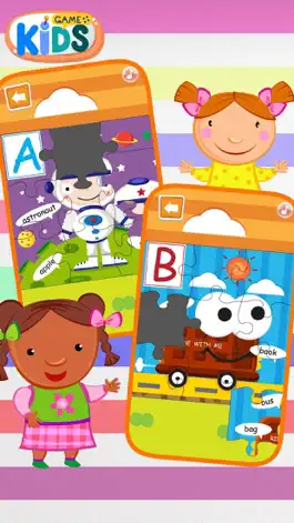 Game screenshot ABC Alphabet Jigsaw Puzzle Games For Baby And Kids apk