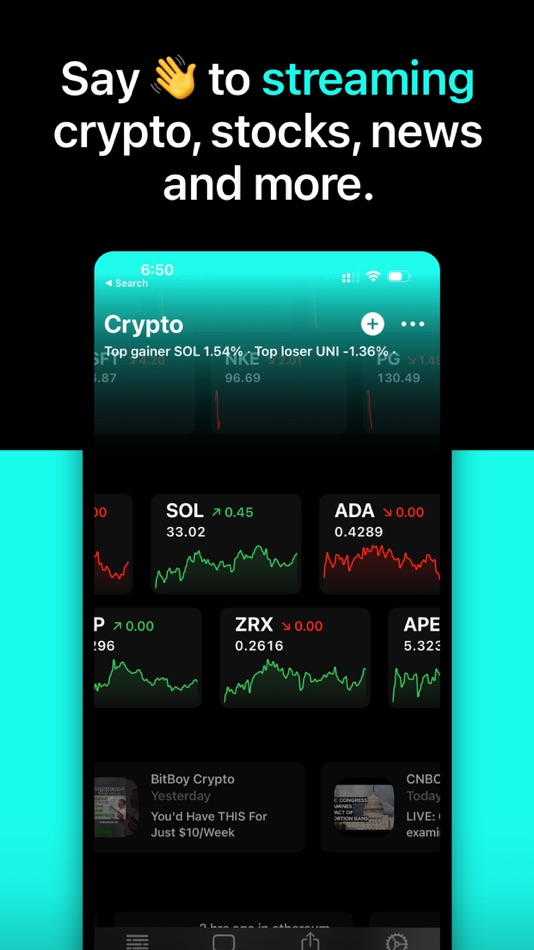 #4. Ticker: Streaming Apps (iOS) 来自: Firehose, Inc