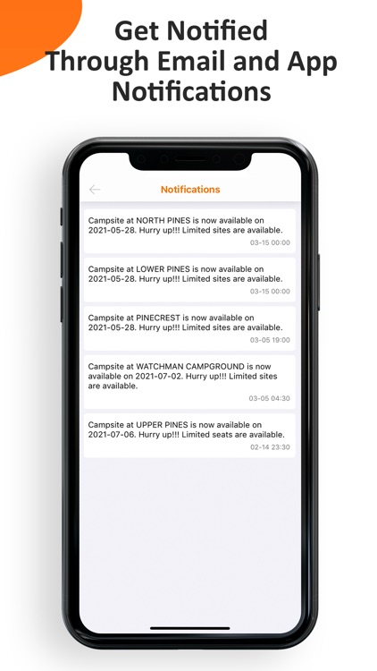 Campsite Notifier: Find Camps screenshot-4