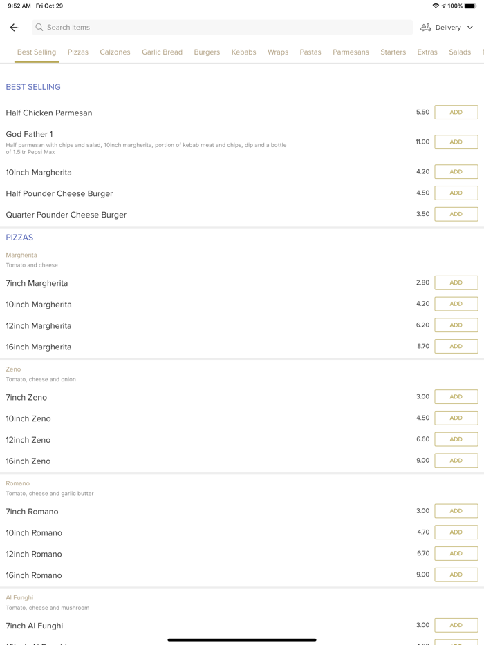 Marios Pizzeria Middlesbrough