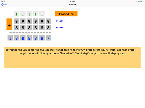 Aritmetica de Guiller app screenshot 2