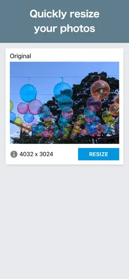Game screenshot Photo Resizer: resize image apk