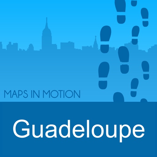 Guadeloupe OffLine : Maps in motion