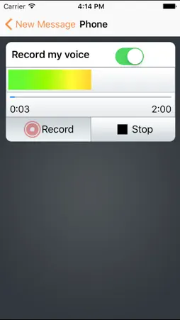 Blackboard Connect for iPhone screenshot 4