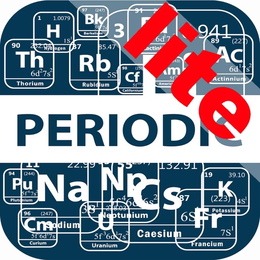 Thai Periodic Table Lite iOS App