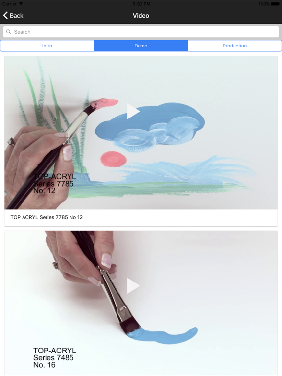 da Vinci Artist Brushes iPad screenshot 5 - Shopping app