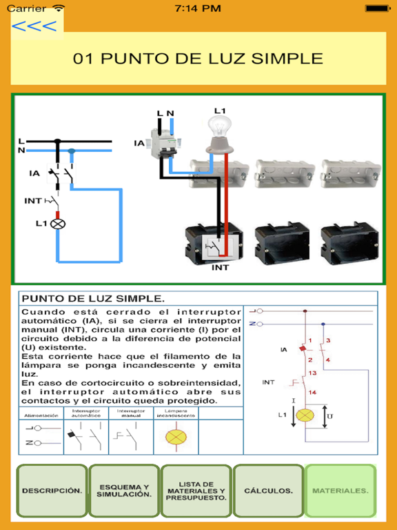Screenshot #5 pour INSTALACIONES ELÉCTRICAS INTERIORES