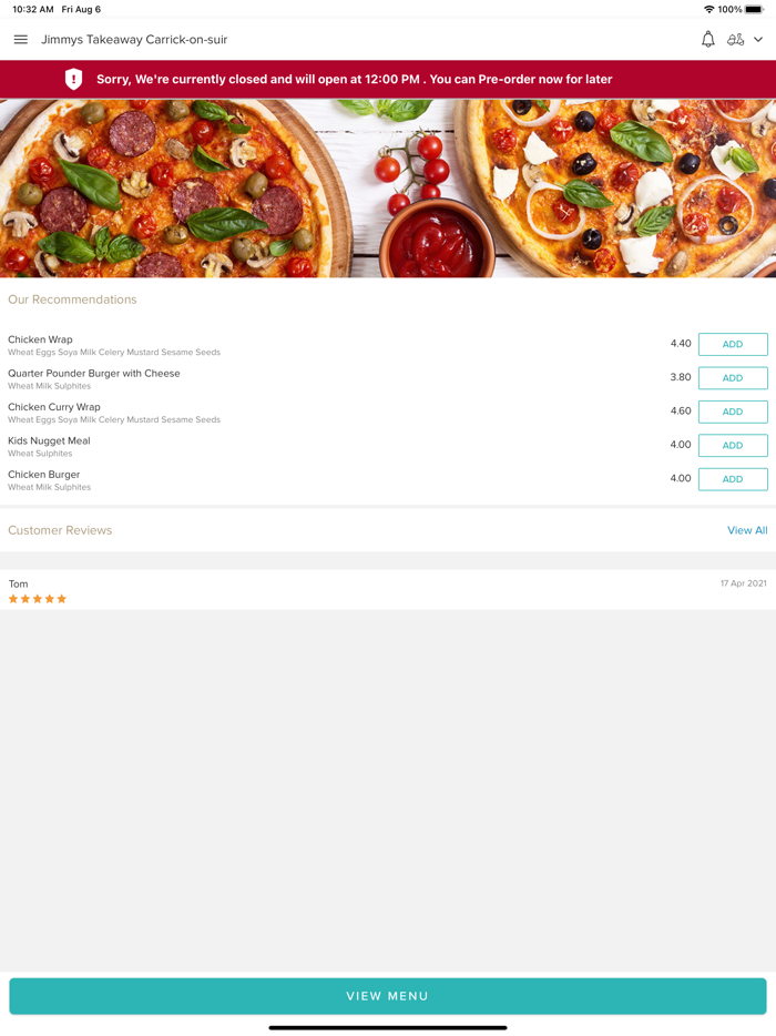 Jimmys Takeaway Carrick