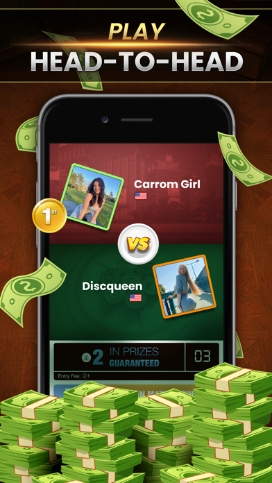 Screenshot #3 pour Carrom Cash: Real Money Payday