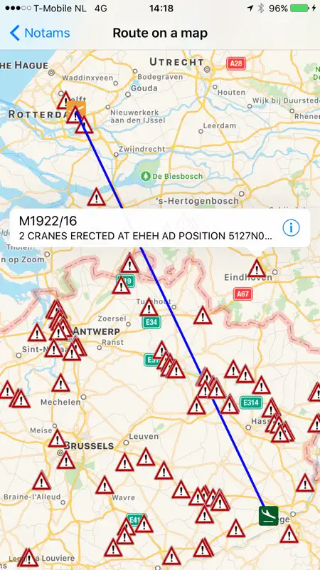 NOTAMs screenshot 1 of 5