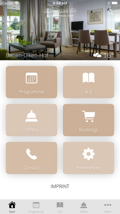 Benen-Diken-Hof — Sylt Screenshot
