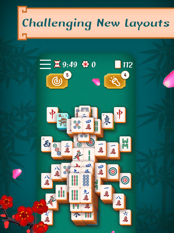 Classic Majong Solitaire Game screenshot 4