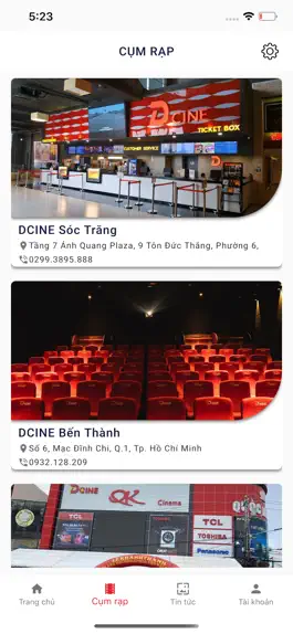 Game screenshot Dcine Cinemas hack