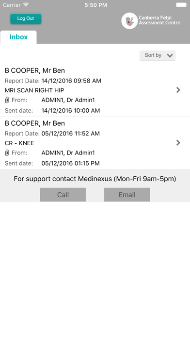 Screenshot #3 pour CFAC Results